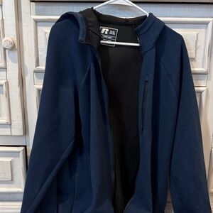 Russell Athletic Navy Performance Jacket